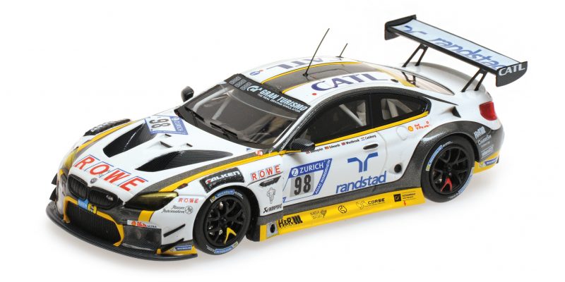 Bmw M6 Gt3 Rowe Racing Catsburg Edwards Blomqvist 24H Nurburgring 2018 Minichamps 447182698_n